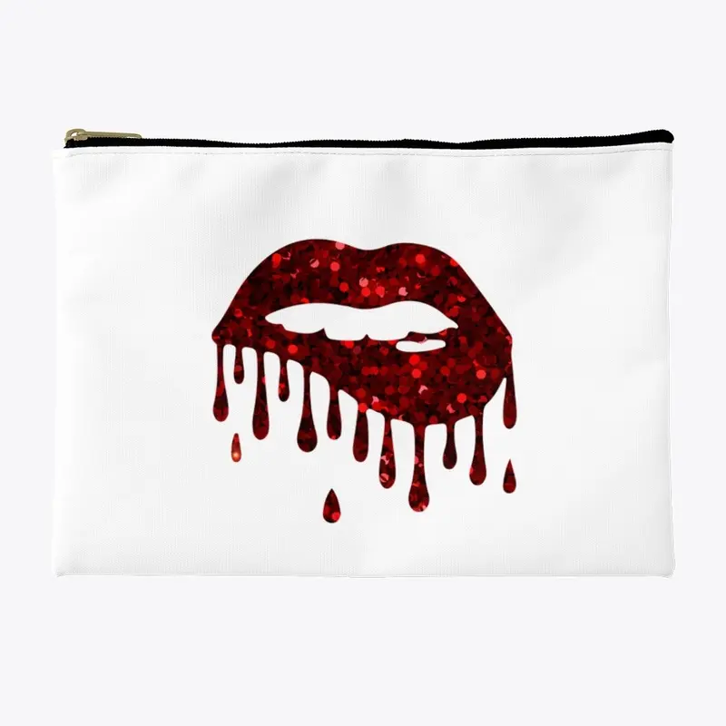 Cool red lips design